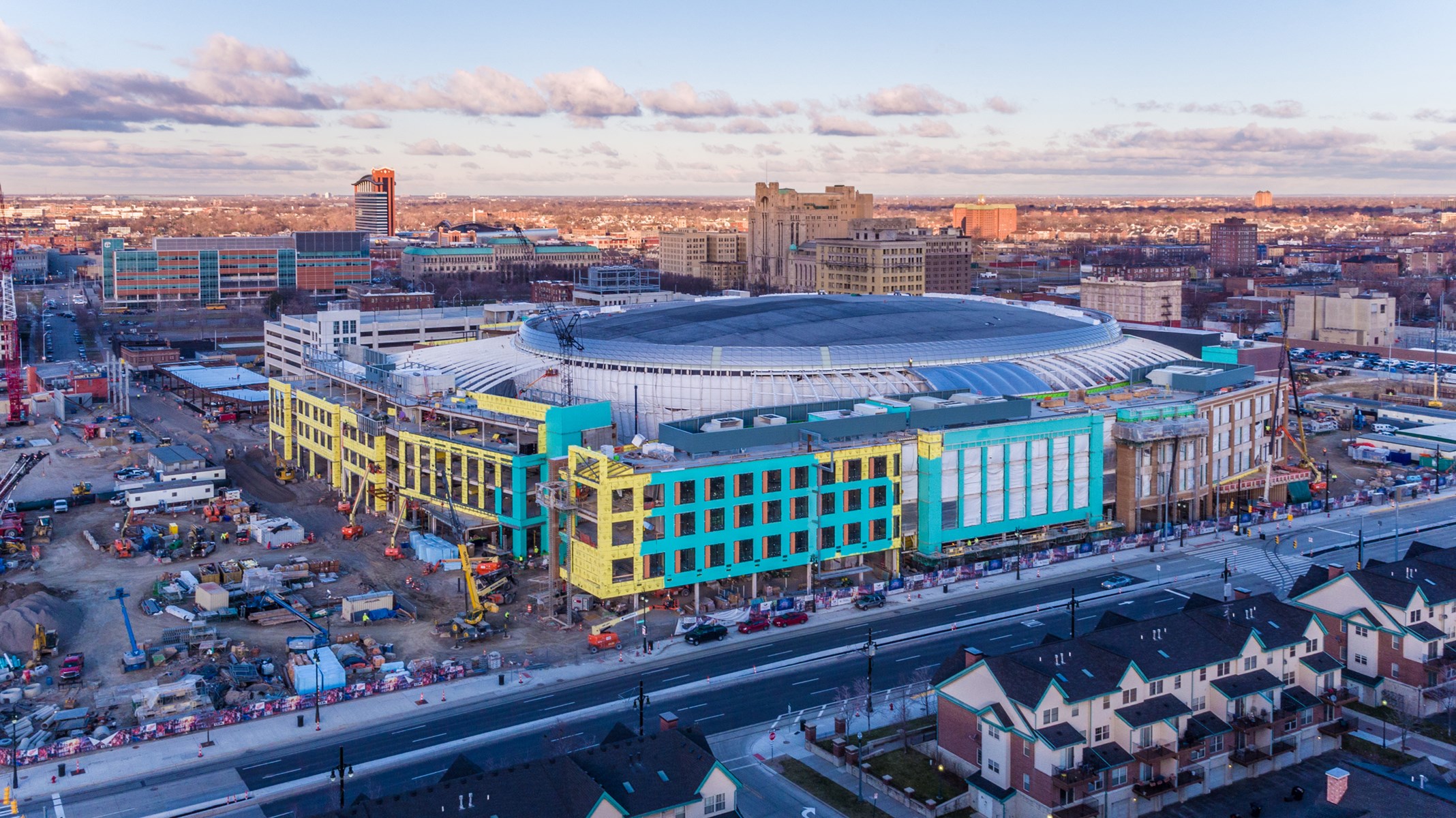 Little Caesars Arena Via Concourse