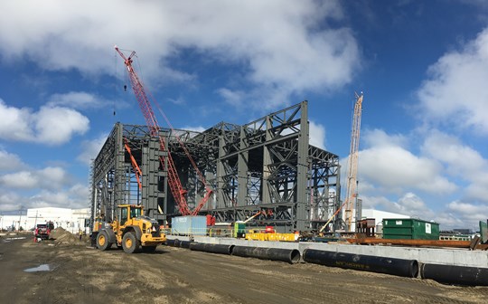 Submarine Hull Fabrication Facilities