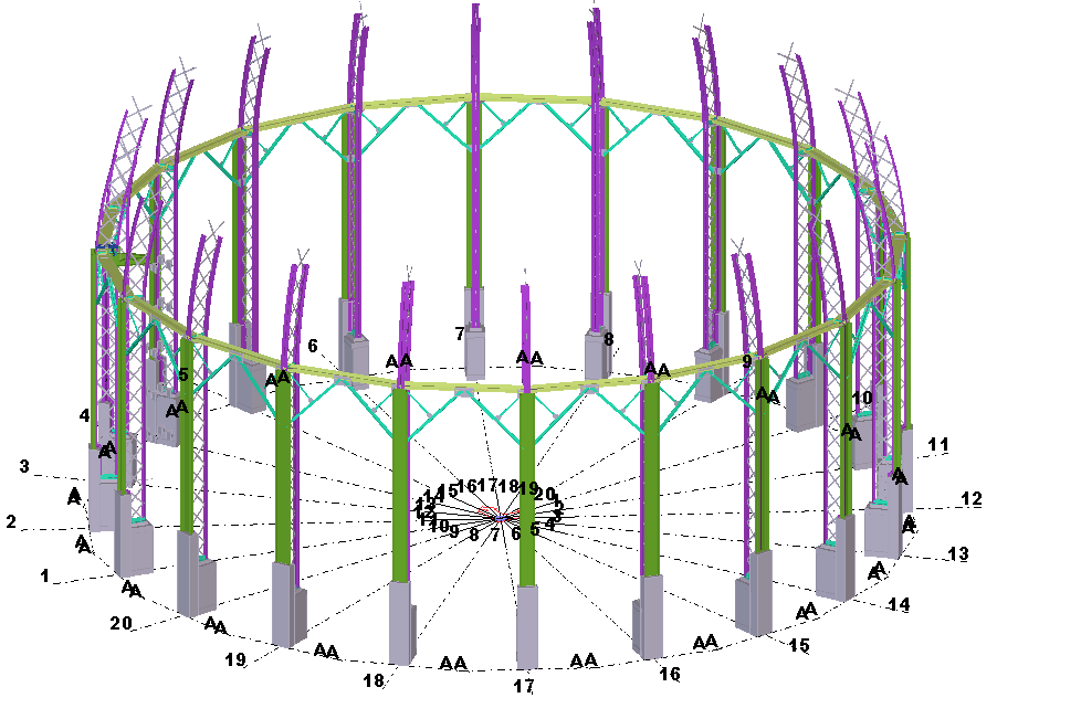 Belle Isle Conservatory Truss Replacement 