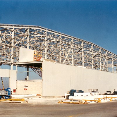 Northwest Airlines DC-10 Hangar