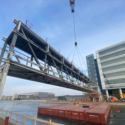 GM Technical Center Pedestrian Bridge