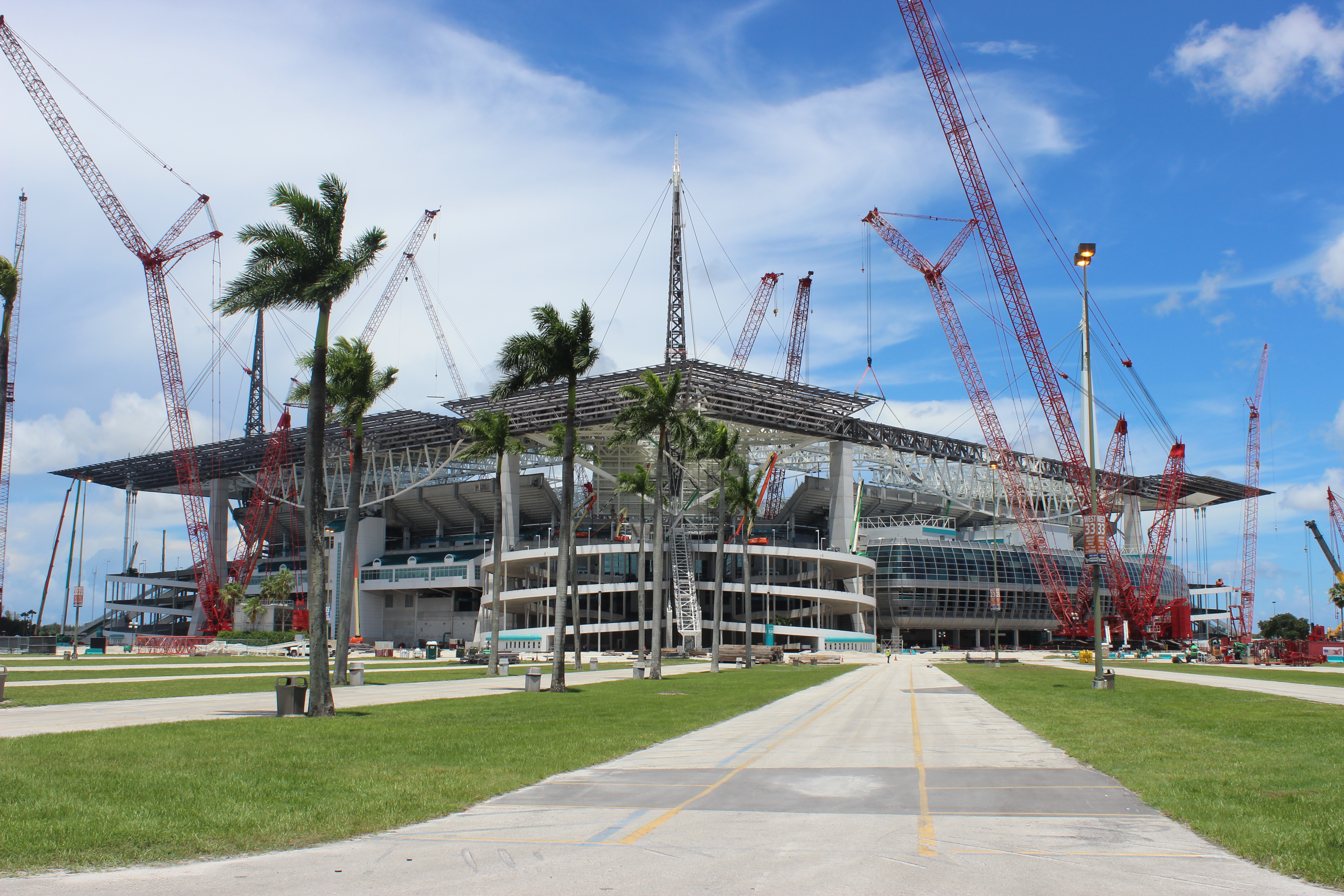 Hard Rock Stadium Shade Canopy