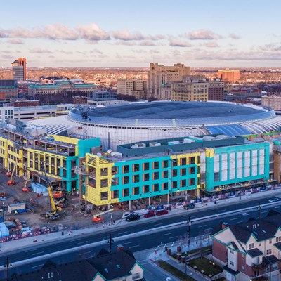 Little Caesars Arena Via Concourse