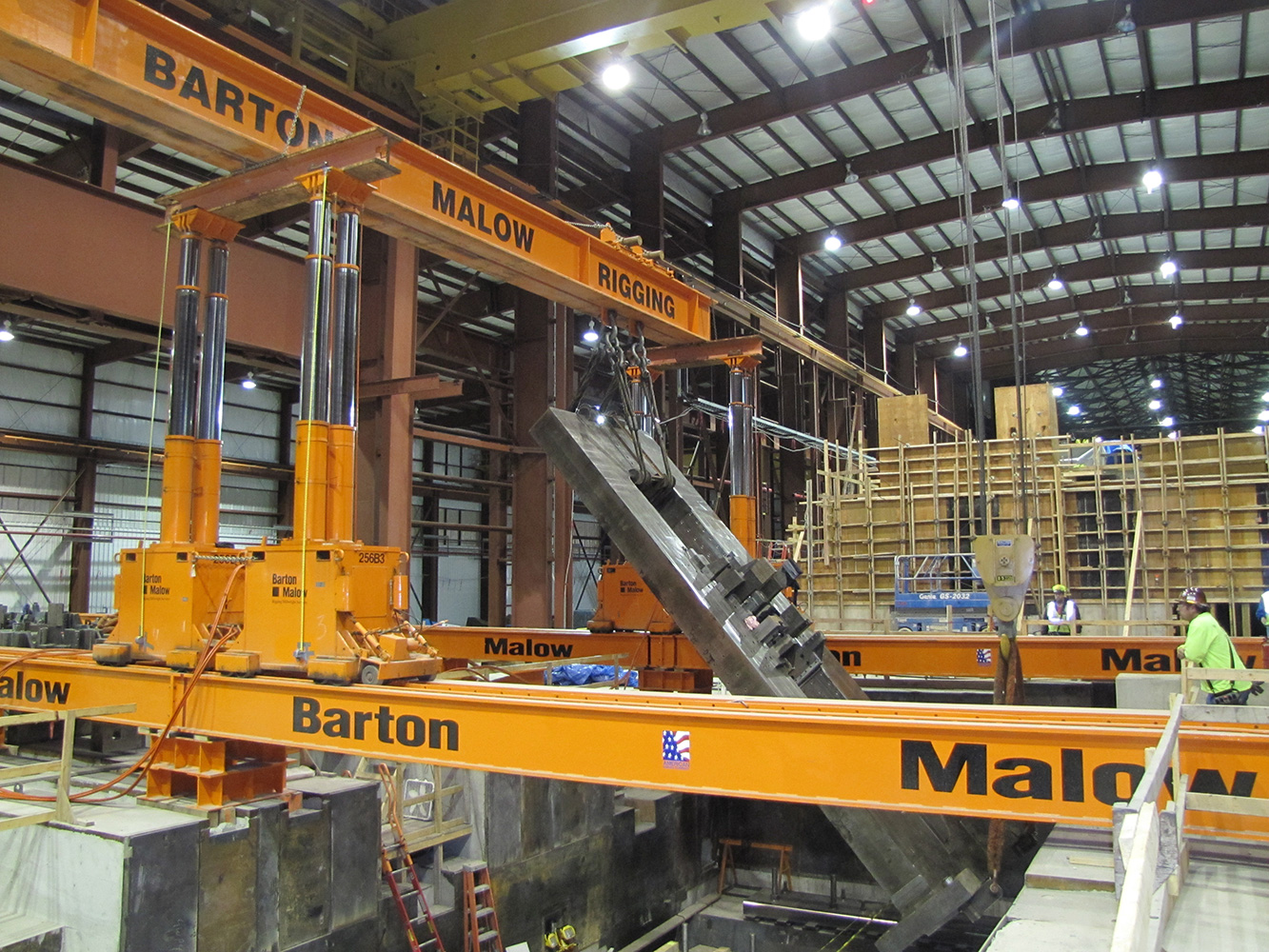 Tandem Mill Frame Installation